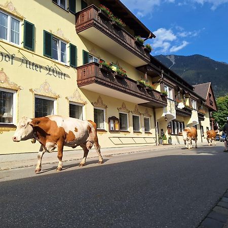 Hotel Gasthof Alter Wirt Farchant Zewnętrze zdjęcie